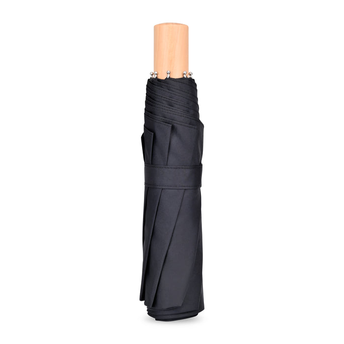Elements 43" Recycled rPET Manual Folding Umbrella