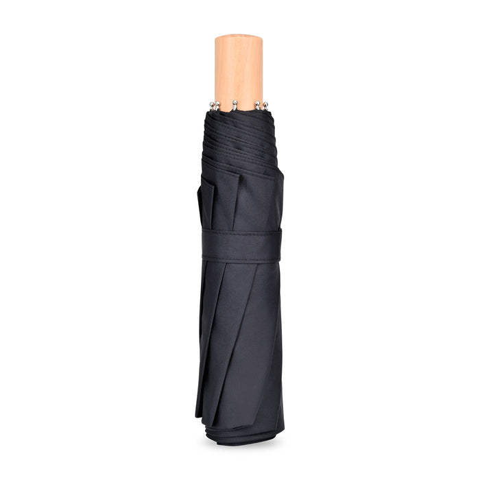 Elements 43" Recycled rPET Manual Folding Umbrella