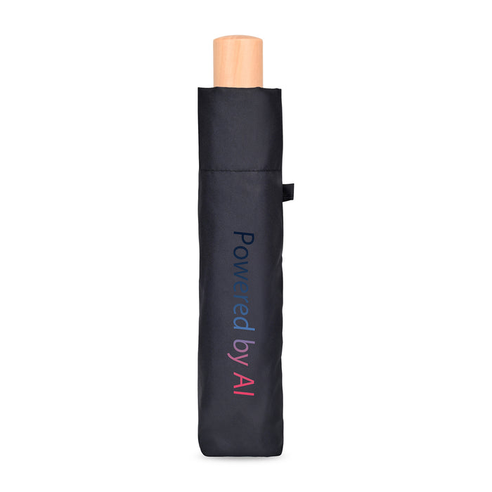 Elements 43" Recycled rPET Manual Folding Umbrella