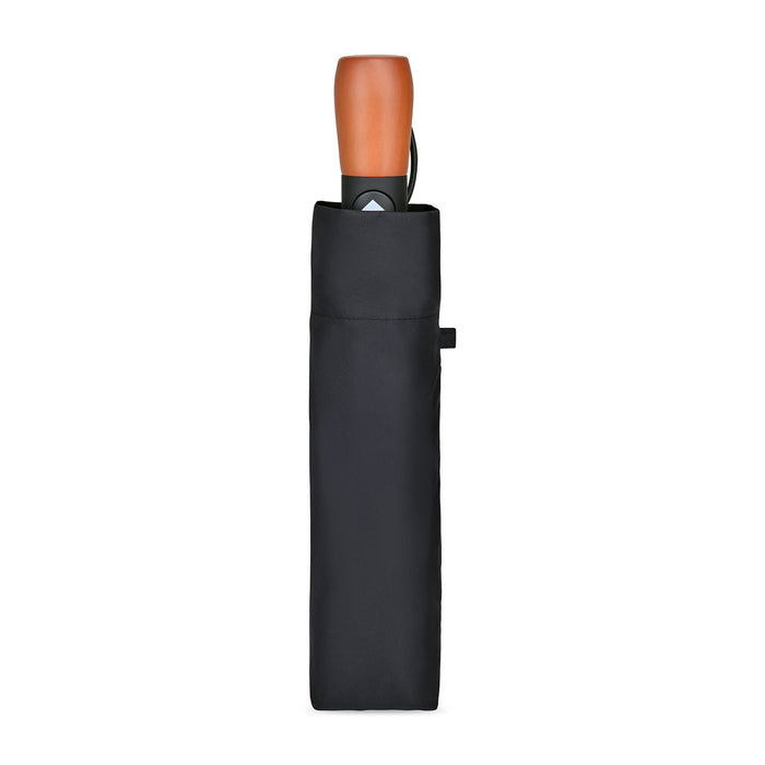 Elements 46" Recycled rPET Auto Open/Close Folding Umbrella