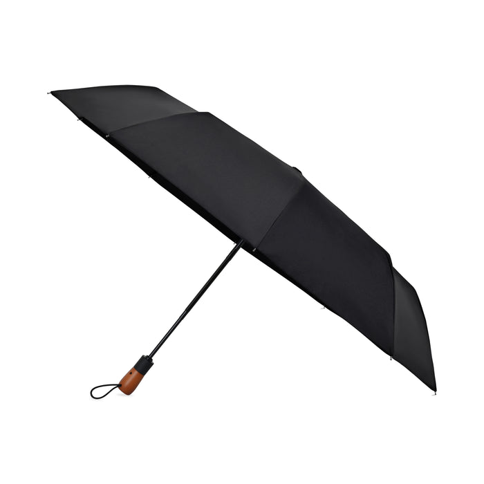 Elements 46" Recycled rPET Auto Open/Close Folding Umbrella