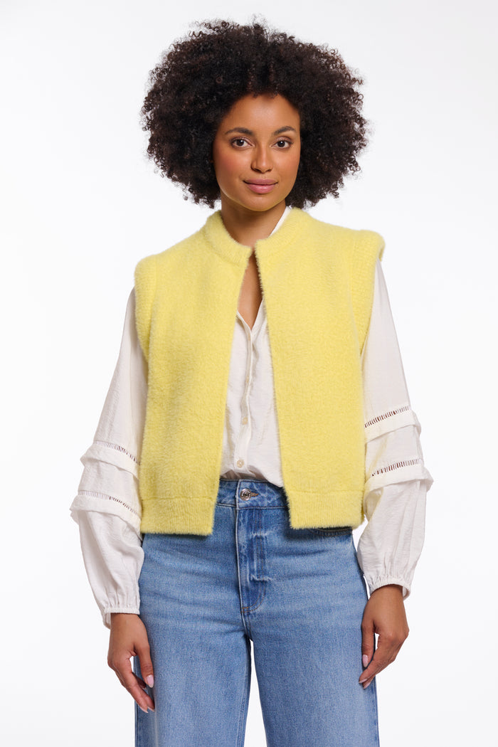Elona Waistcoat Breezy Lime