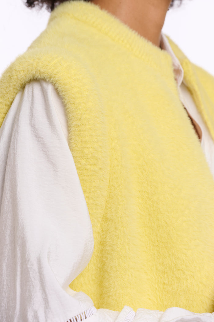 Elona Waistcoat Breezy Lime
