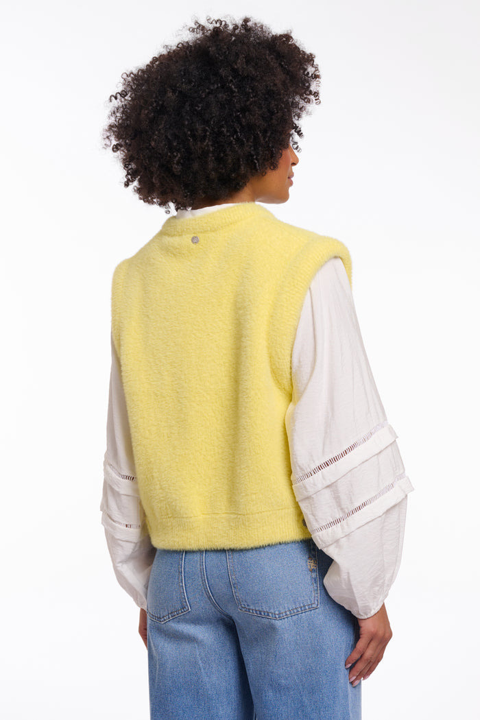 Elona Waistcoat Breezy Lime
