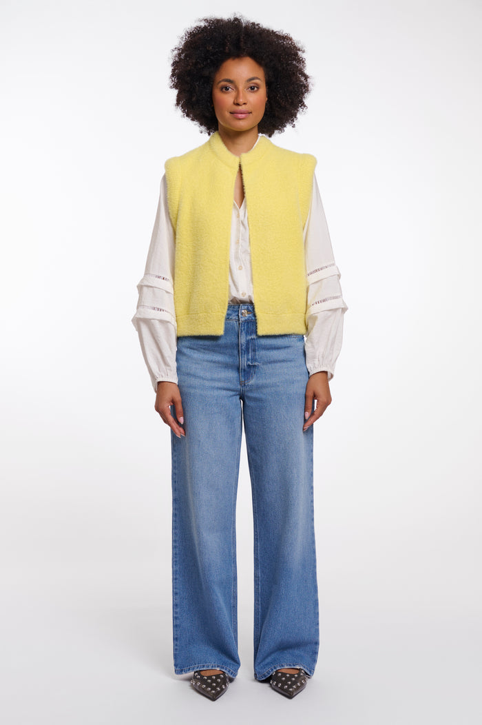 Elona Waistcoat Breezy Lime