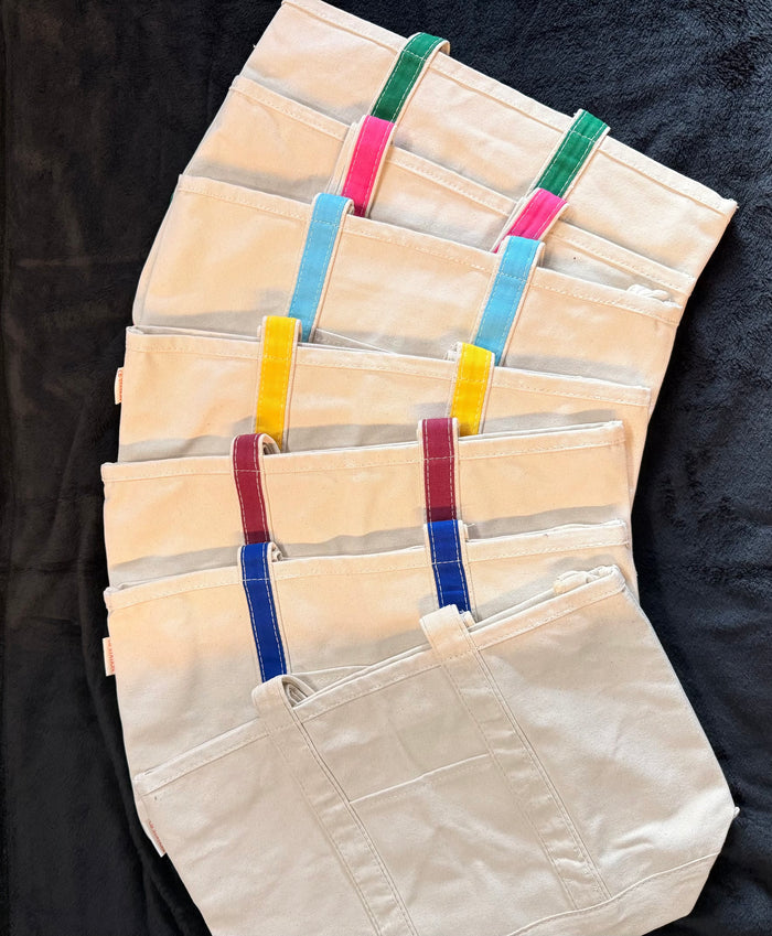 Embroidered Canvas Tote Bags