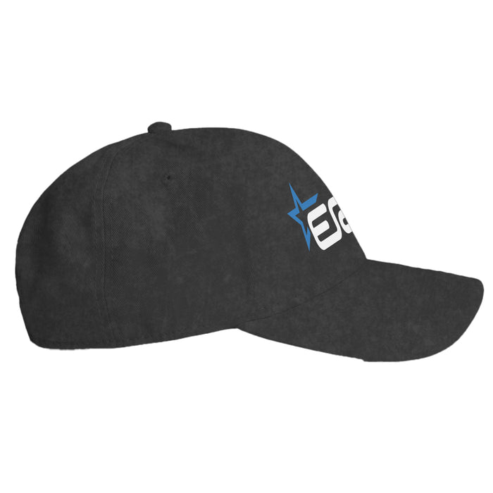 ERC Black Overdye Dad Cap