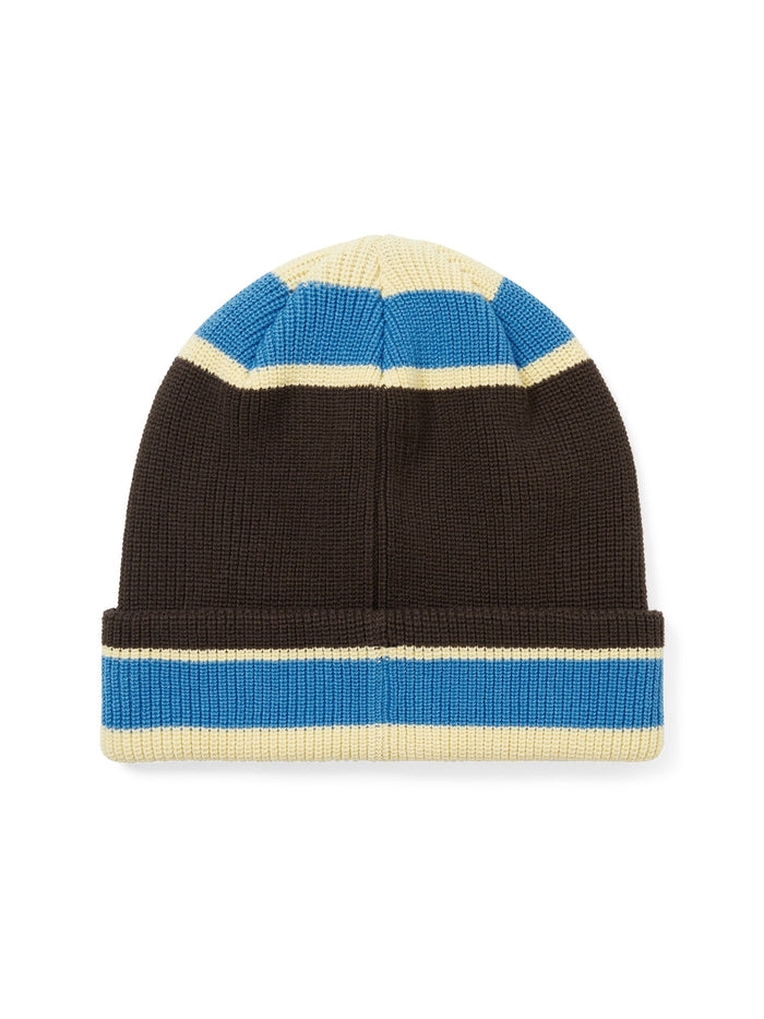 E/T-Logo Multi Striped Beanie