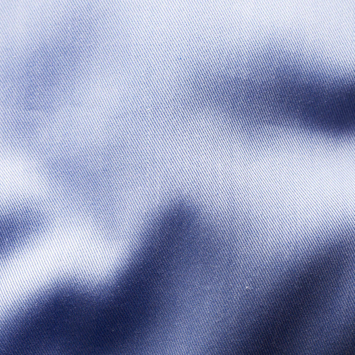 Eton - Contemporary Fit Design Print Trim Shirt in Blue - Nigel Clare