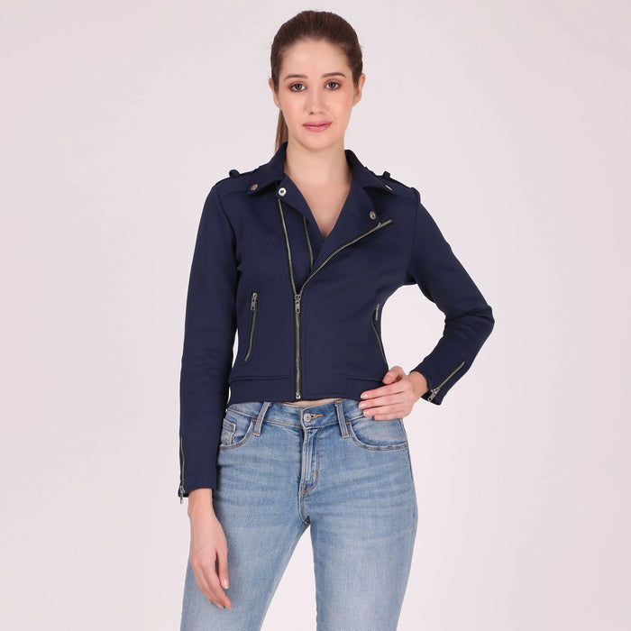 Evolve Jacket V2.0 Navy - All season poly fabric