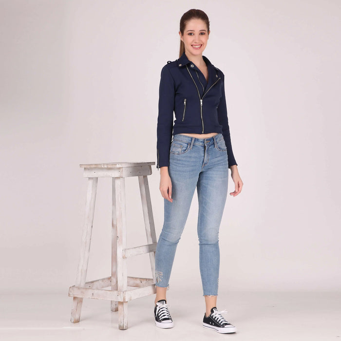 Evolve Jacket V2.0 Navy - All season poly fabric