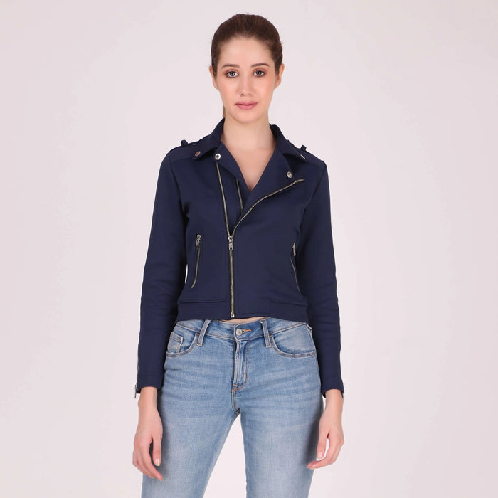 Evolve Jacket V2.0 Navy - All season poly fabric