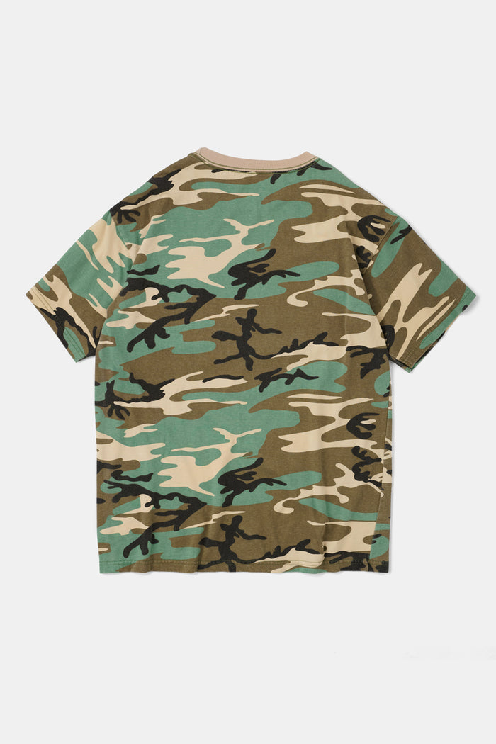 Faded Camo DISCO Tee / CONNIE COSTAS