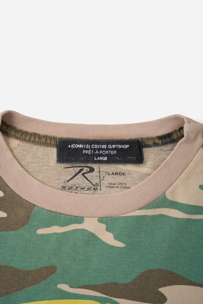 Faded Camo DISCO Tee / CONNIE COSTAS