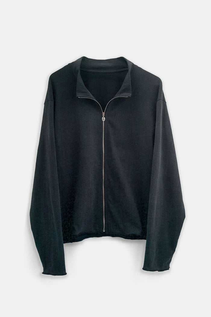 Faded Jersey Compact Zip Blouson
