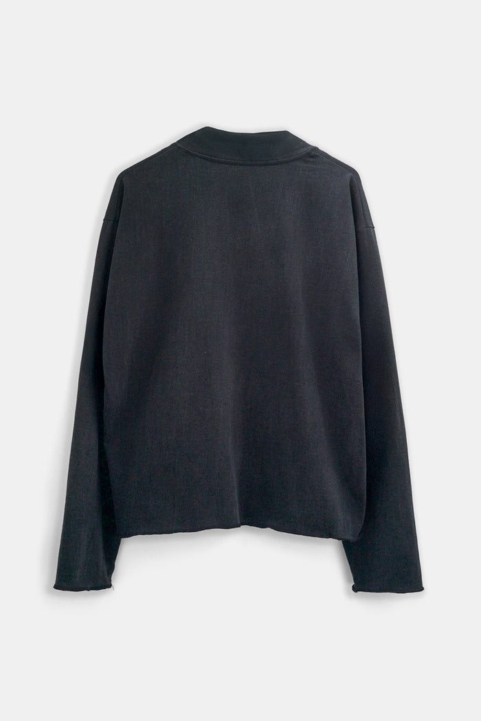 Faded Jersey Compact Zip Blouson
