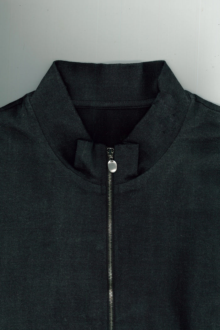 Faded Jersey Compact Zip Blouson