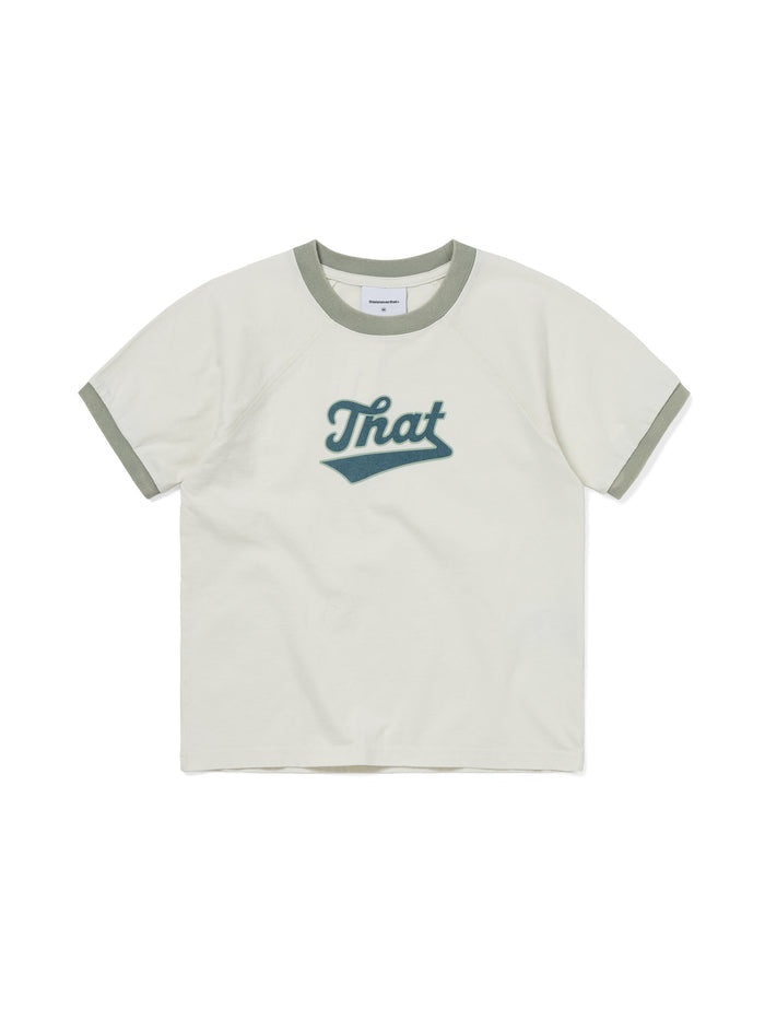 Faded Raglan W Tee