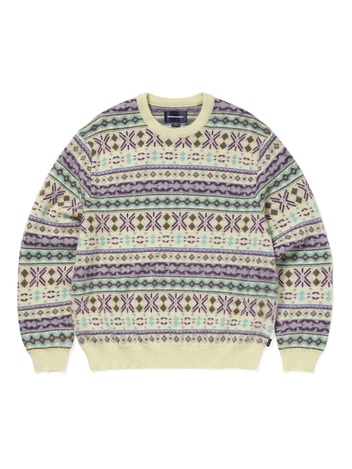 Fair Isle Knit Sweater