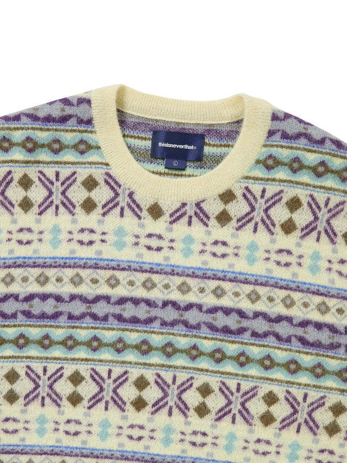 Fair Isle Knit Sweater