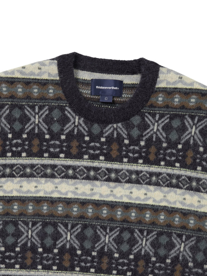 Fair Isle Knit Sweater
