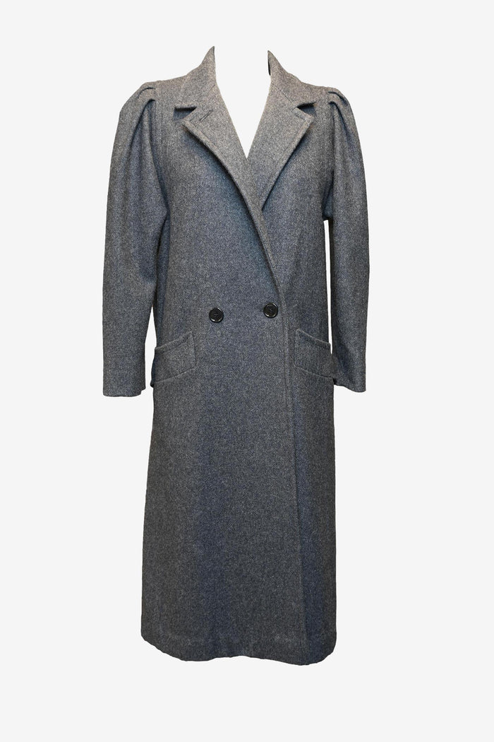 Fashions BM Grey Wool Coat