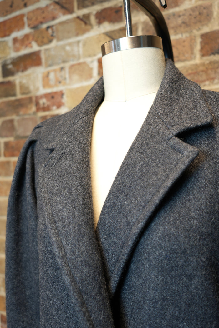 Fashions BM Grey Wool Coat image 2