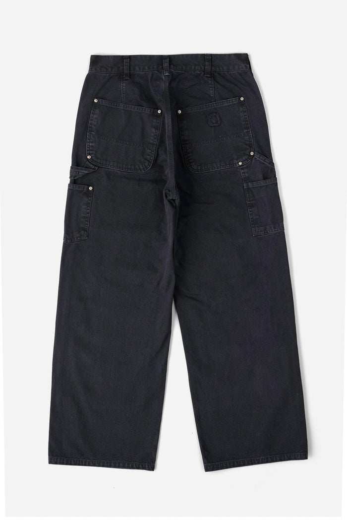 FI-Distressed Double Knee Pants (VerⅡ) / D-Gray