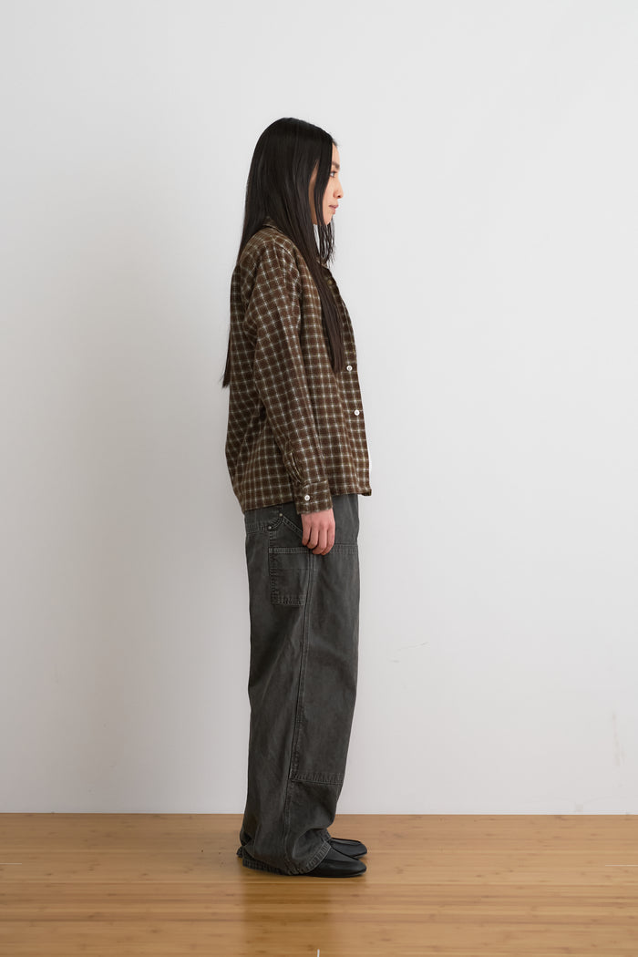 FI-Distressed Double Knee Pants (VerⅡ) / G-Brown