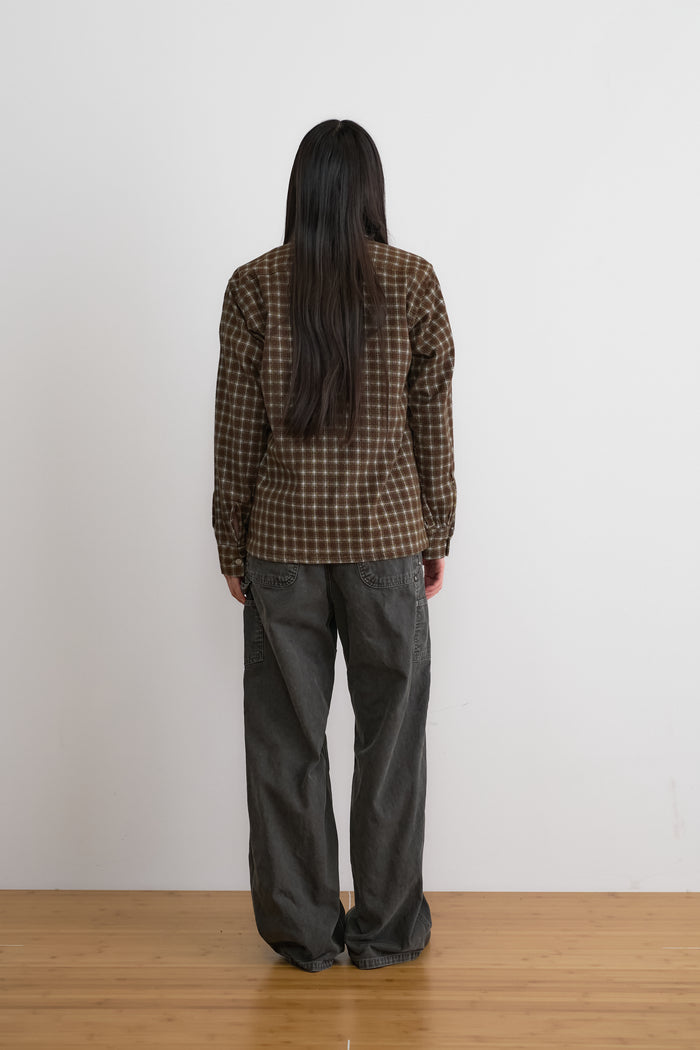 FI-Distressed Double Knee Pants (VerⅡ) / G-Brown