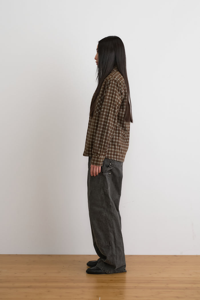 FI-Distressed Double Knee Pants (VerⅡ) / G-Brown