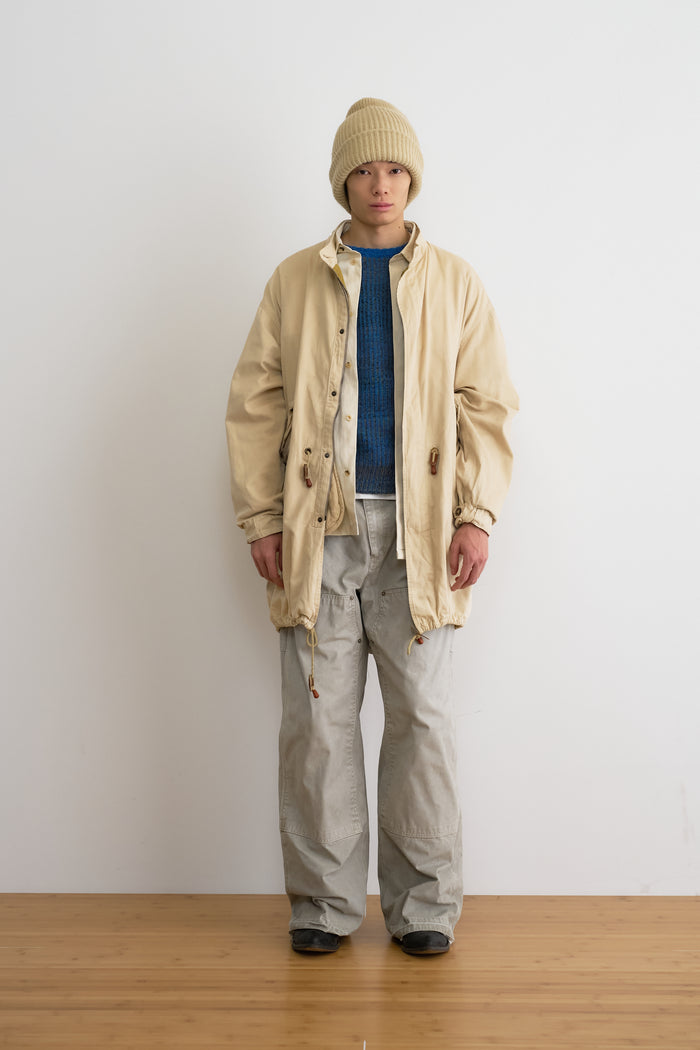 FI-Distressed Double Knee Pants (VerⅡ) / Stone