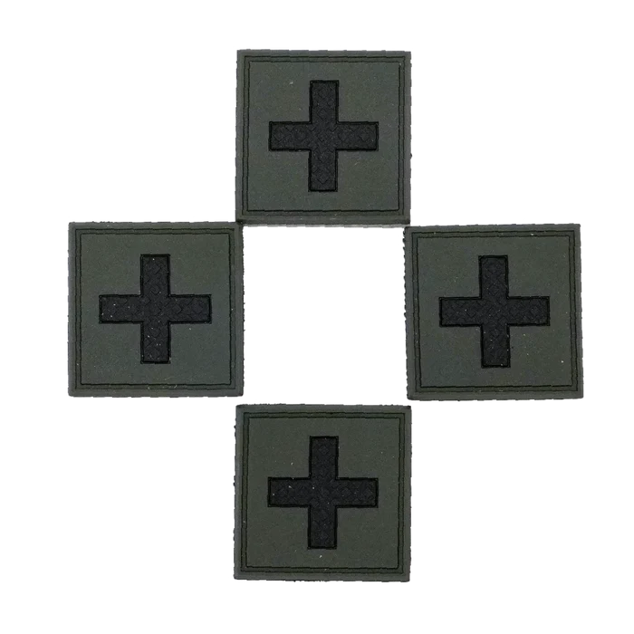 First Aid PVC Patch - Kombat - Flags, Badges & Insignia
