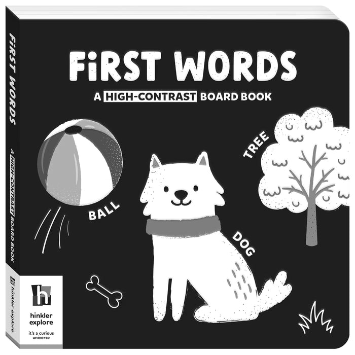First Words - A high contrast board book