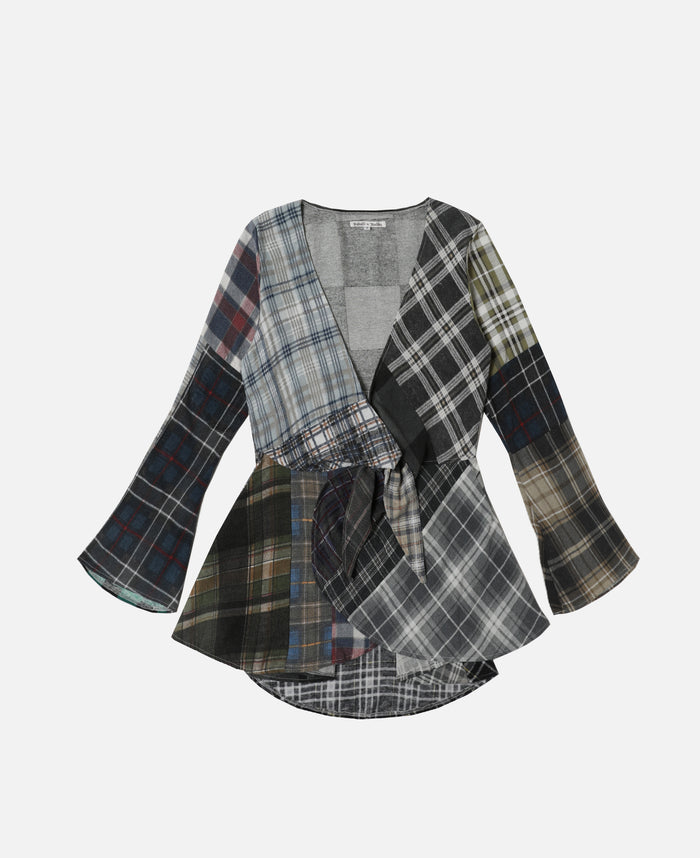 Flannel Shirt - Cache Coeur Blouse (Multi) (Size 2)