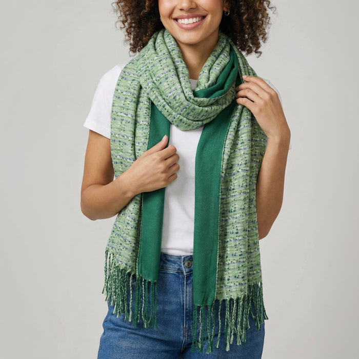 Flock of Sheep Pashmina Style Scarf (70x180cm) - Exclusive Design
