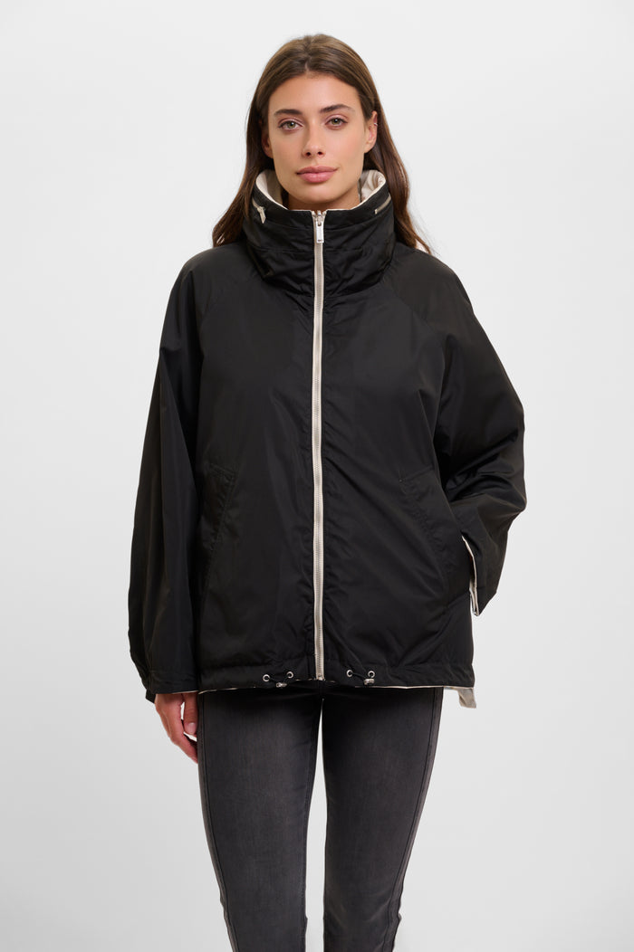 Flossy Reversible Short Parka