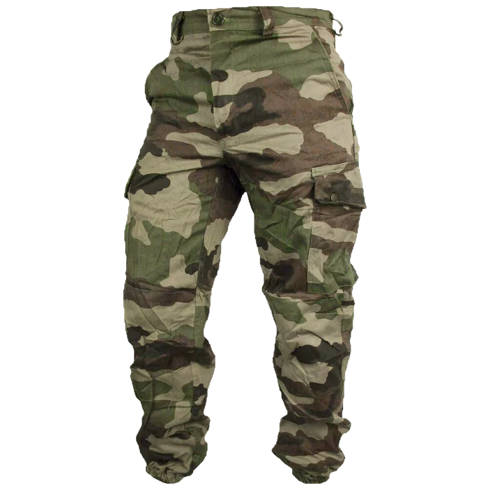 French F2 CE Camouflage Pants - French Army Surplus - Combat Trousers