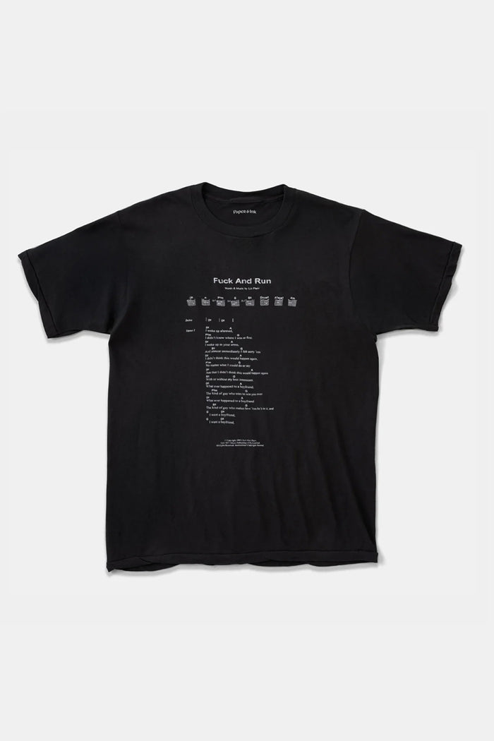 FUCK AND RUN Tee - Made with Vt.Tee / Paper & Ink Cotton Club + FIFTH