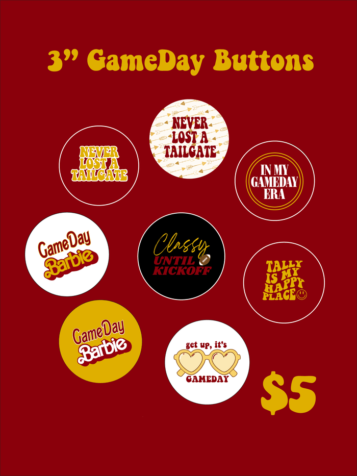 Game Day 3" Button
