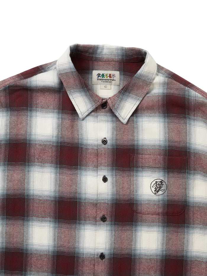 GD Lightning Bear Plaid Shirt