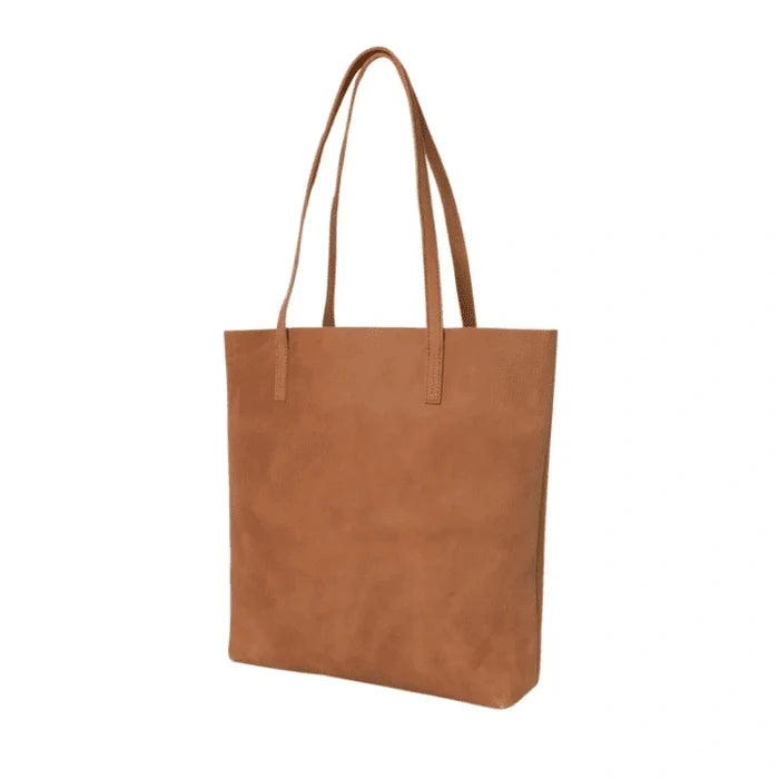 Georgia Leather Tote Bag – Structured 13-Inch Laptop Work Tote