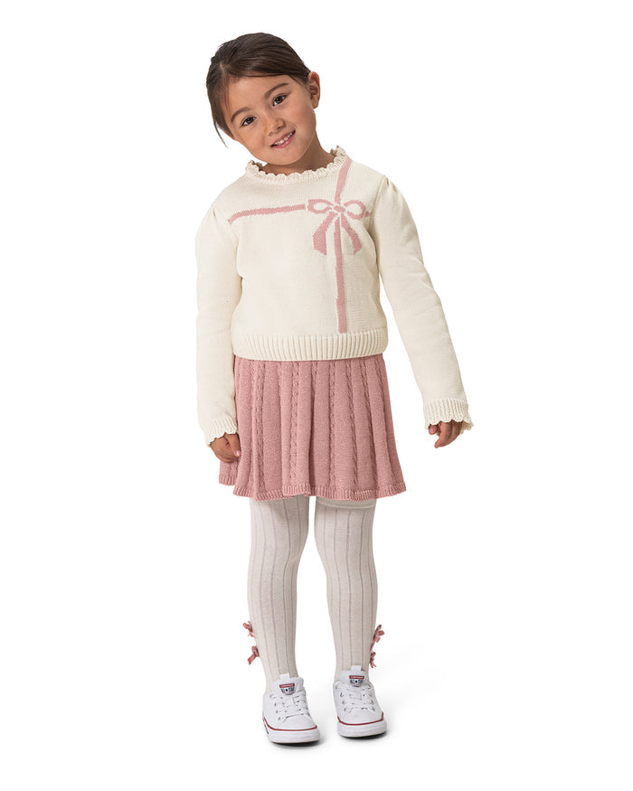 Girls Sweater and Skirt Set