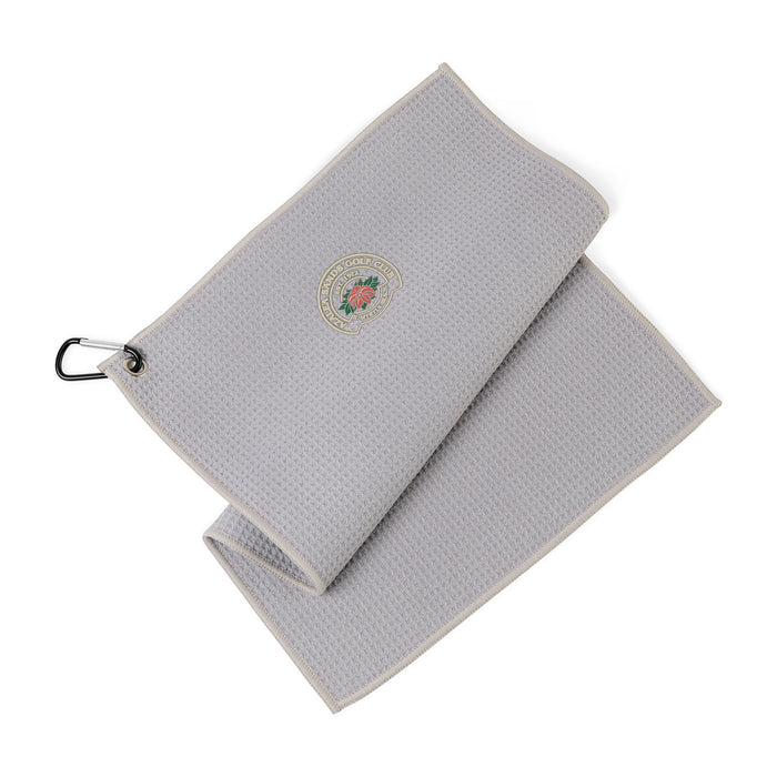 Golf Links Waffle Weave Towel