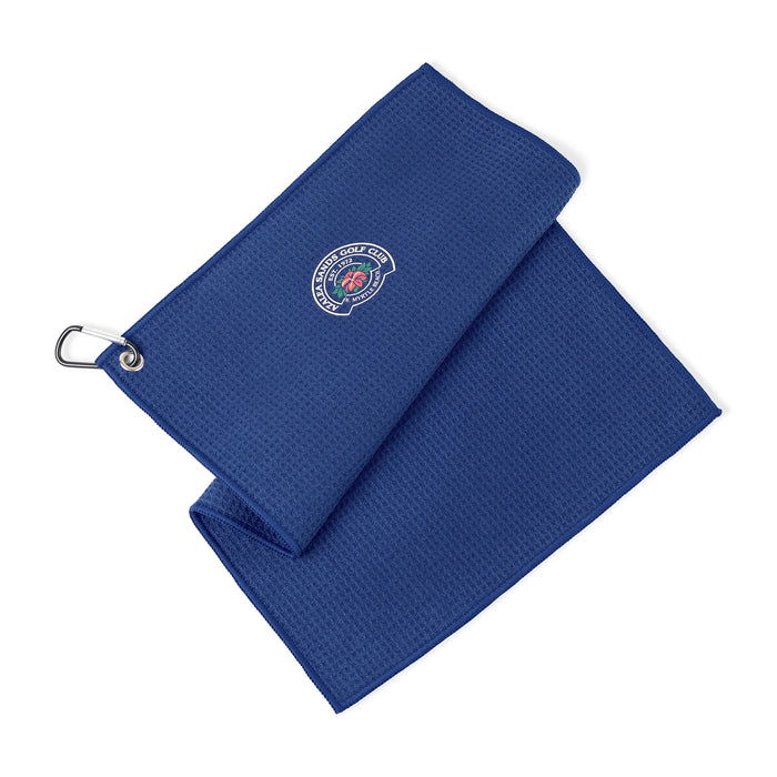 Golf Links Waffle Weave Towel