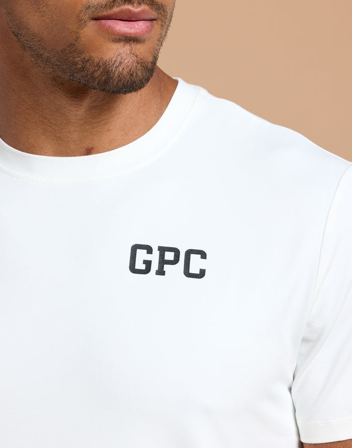 GPC Train Tee in Warm White