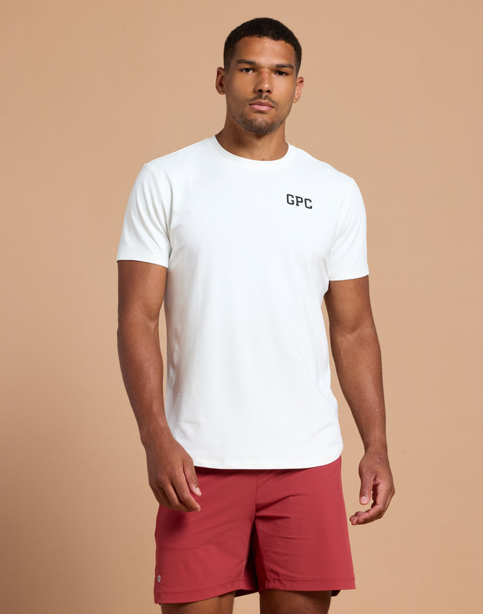GPC Train Tee in Warm White
