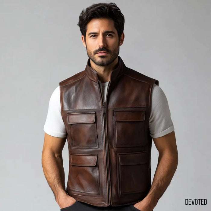 Jaguar Jacket Brown - Nappa Leather