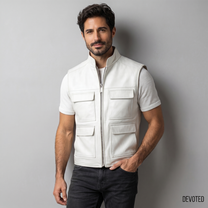 XS / White / Leather