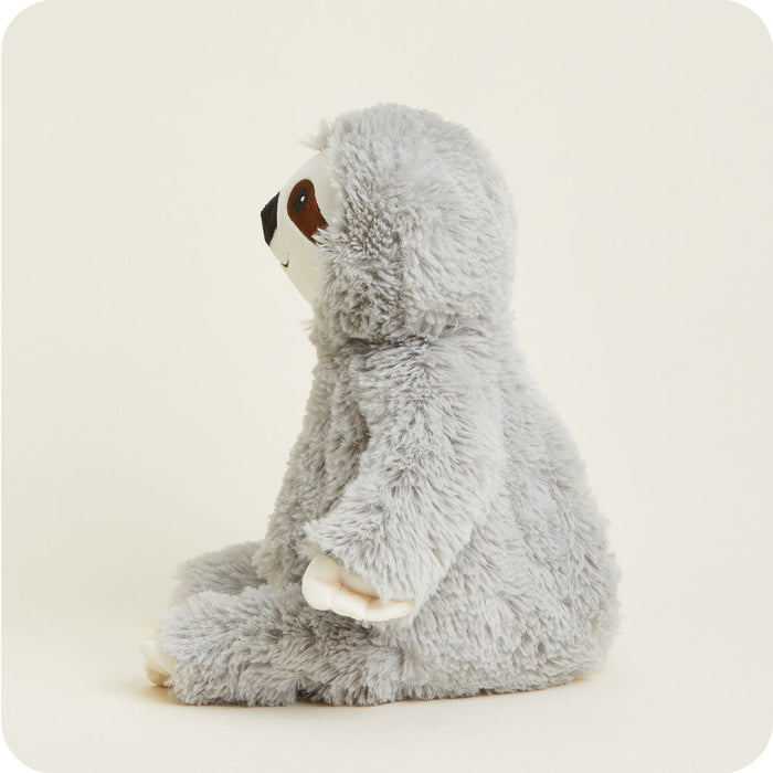 Microwavable Gray Sloth Heating Pad Warmies
